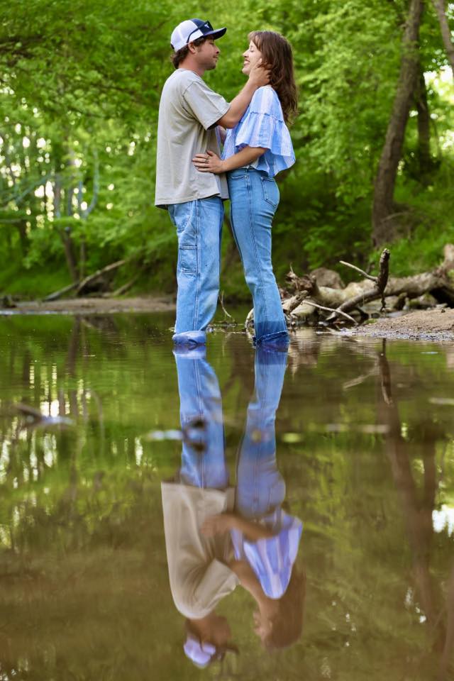 Couple in Creek