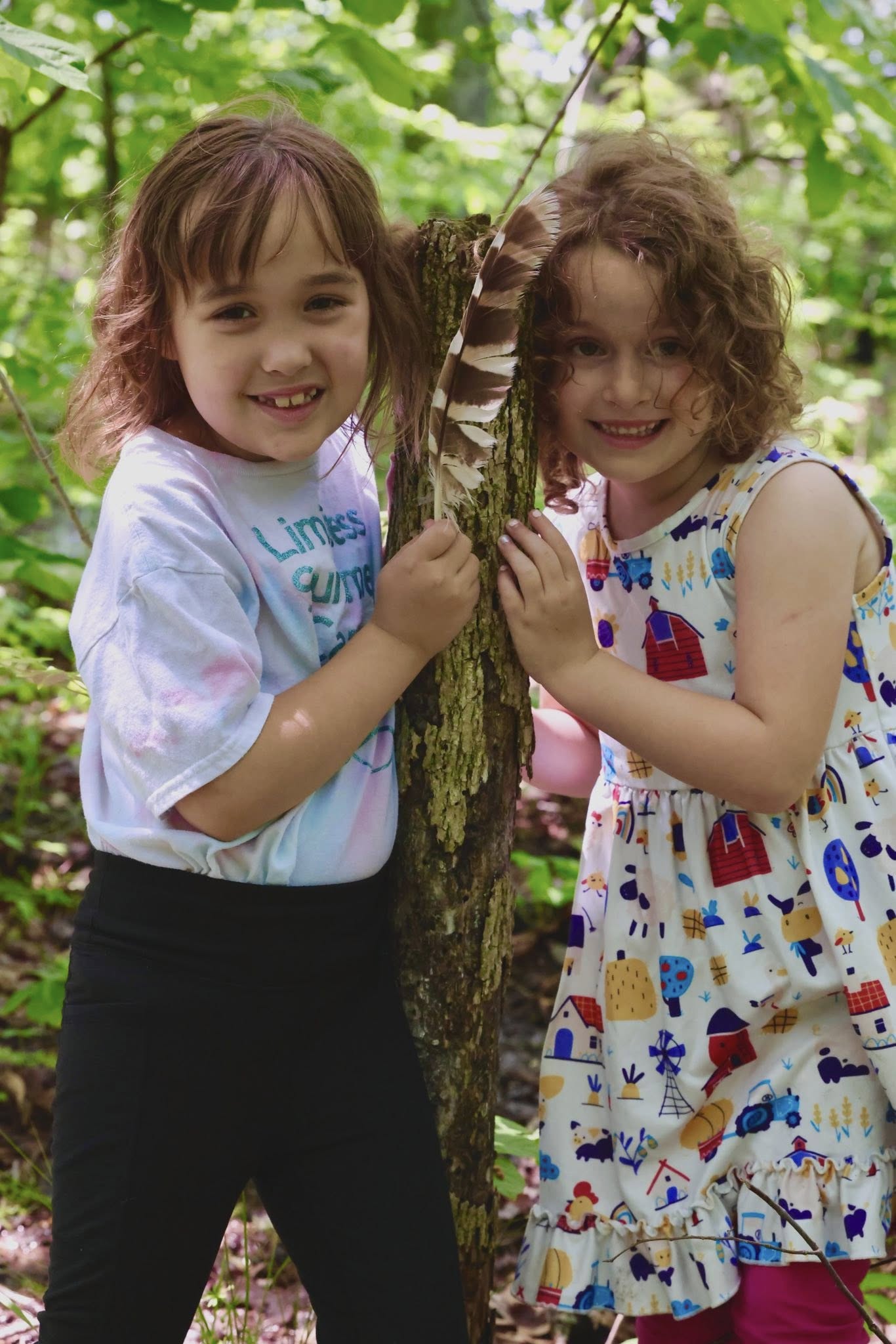 Little girls together