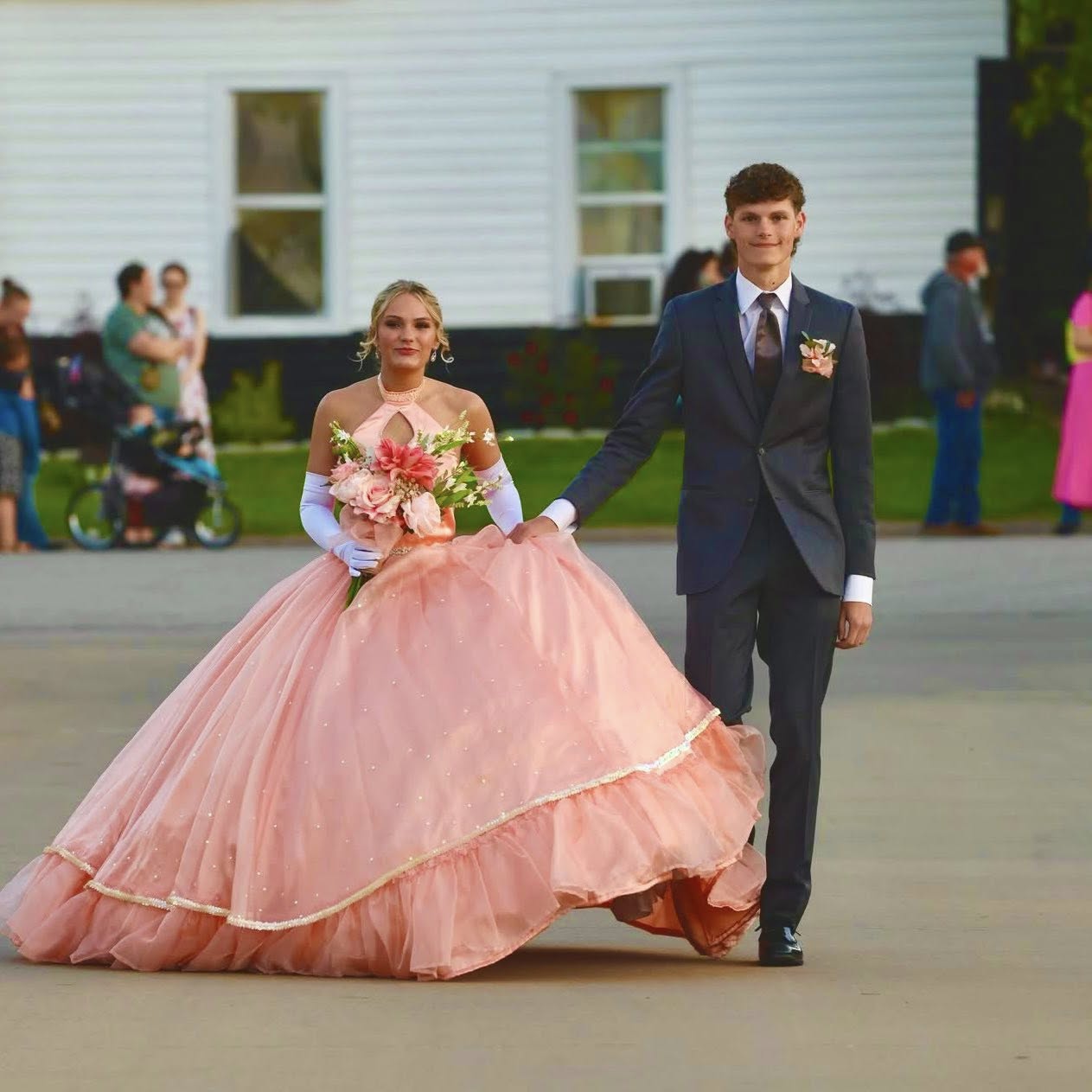 Prom couple
